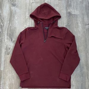 Banana Republic Burgundy Pullover Hoodie Sz. M